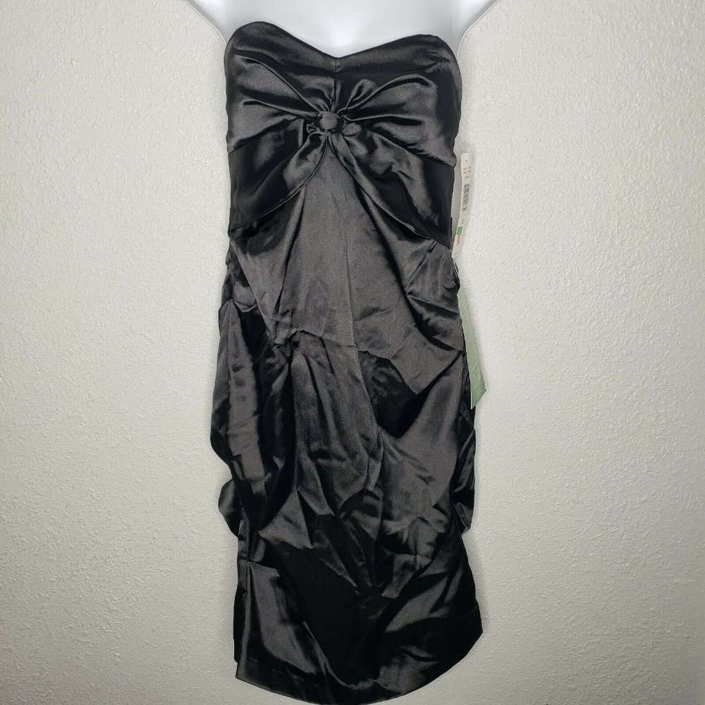 Vintage (90s) Black Strapless Dress , size 12 - WI